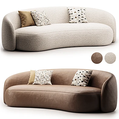 Ivern Curved Sofa