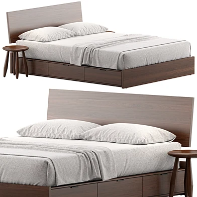 Hudson queen bed
