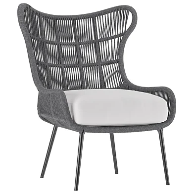 Coastal Living Outdoor Hatteras Chair Black