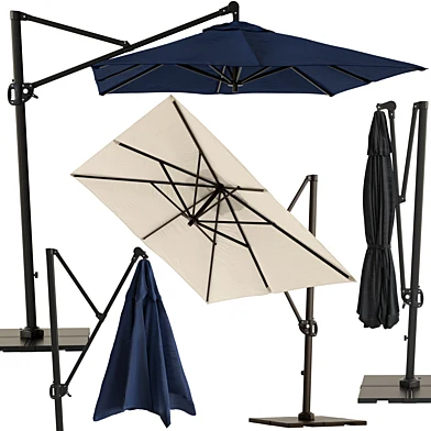 Rectangular Cantilever Outdoor Patio Umbrella Pottery Barn