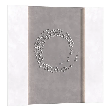 Wall Panel with Flowers 4