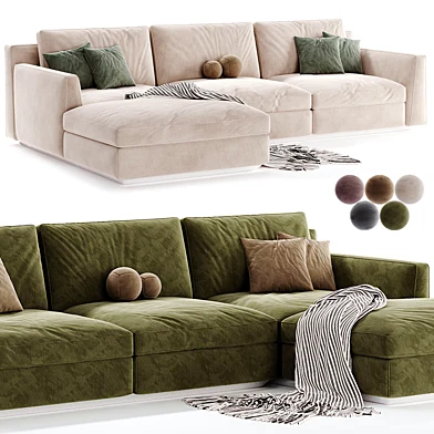 Horm Ellington Chaise Longue Sofa