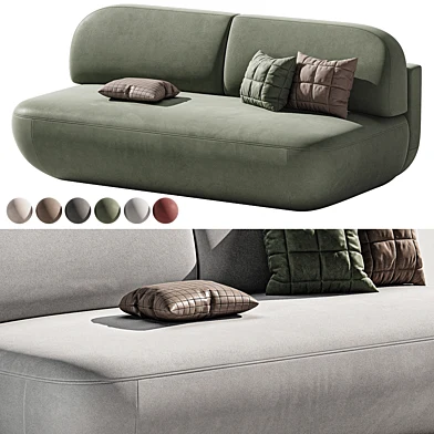 Диван прямой Мелоу Velvet Terra | Divan.ru