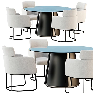 Table and chair Ditre Italia CLAIRE