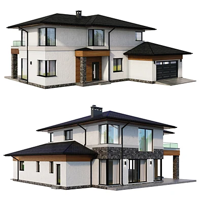 Modern Private House Corona 001