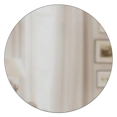 Giant Round Gold Mirror