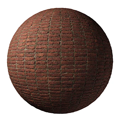 Brick Wall Texture Set/ Stack Bond/ Color 1