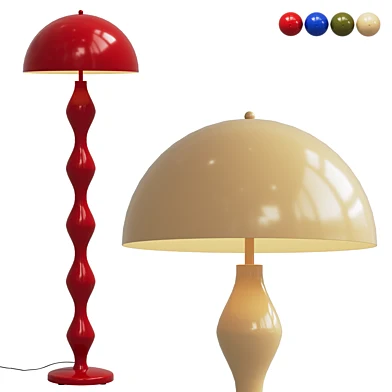 Напольная лампа Homelights Retro Mushroom Flower Bud HL285