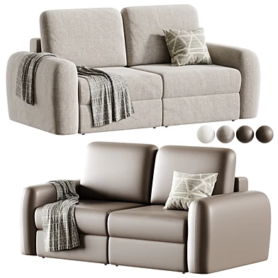 Диван модульный Полан-1 Velvet Light | Divan.ru