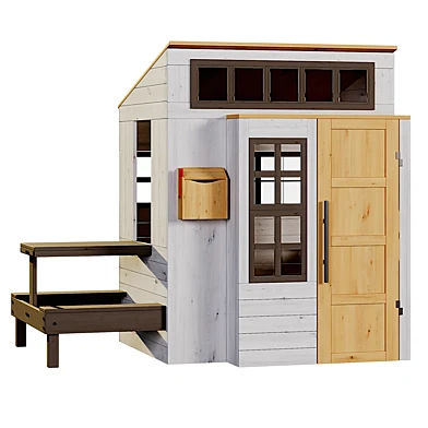 KidKraft Modern Outdoor Wooden Playhouse