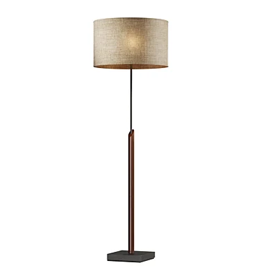 Торшер Pottery Barn Cornelius Wood floor lamp