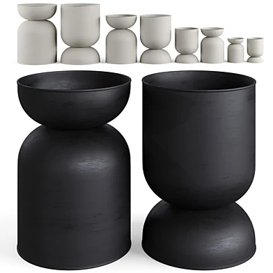 Hourglass Pot Collection by Ferm Living