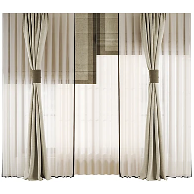 Silk and Cotton Curtain Set 72