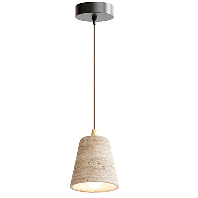 Pendant Light Juhaw Yellow Travertine