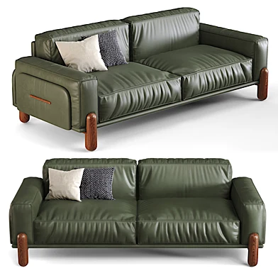 Genuine Leather Standard sofa cushion couch