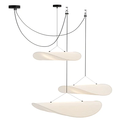 Tensioned suspension Pendant Lamp