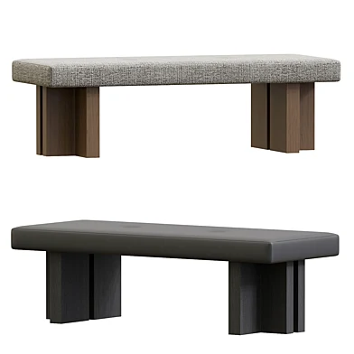 Custom made Gueridon Bench