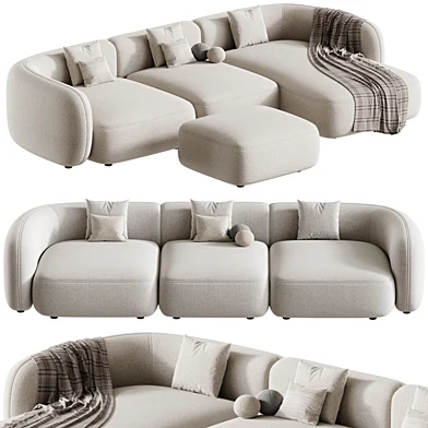Modular Sofa Kave Home в 3 одном месте