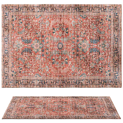Khalifa Oriental - Red Cotton rug