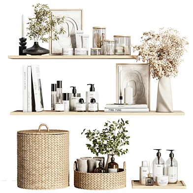 Bathroom accessories set 008