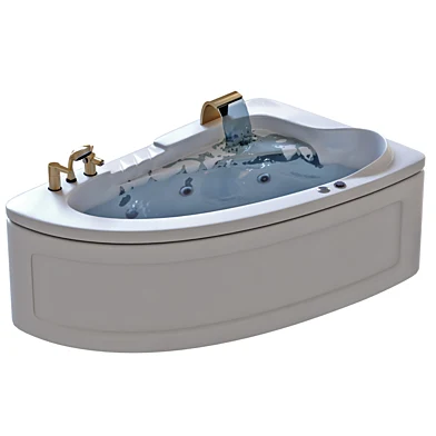 bathtub with waterfal set 753