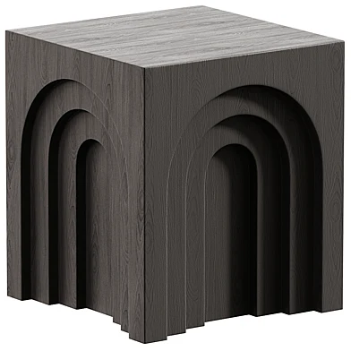 Square Small Wooden Coffee Table