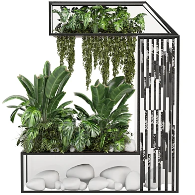 Outdoor Bush and Plants Garden_Set 0160