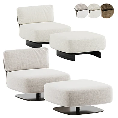 Saki Outdoor Chair by Minotti