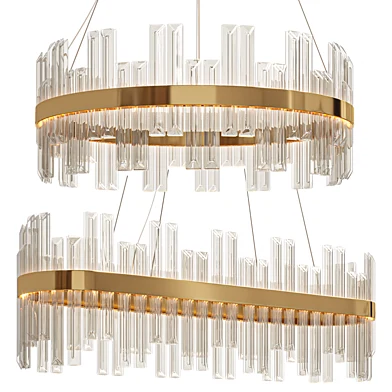 Arte Milano Venezia chandelier 312033 L800 BS, D800 BS