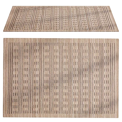 Dashed Stripe Outdoor Performance Rug