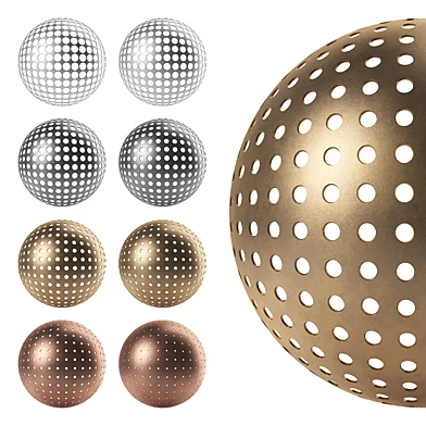 Metal Perforated Set 013