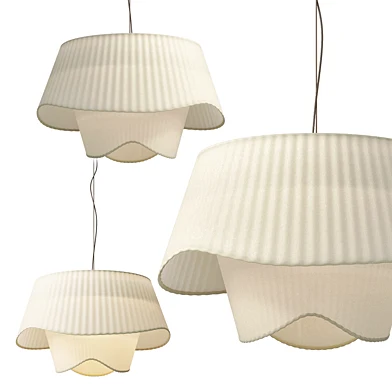 Fabric pendant light