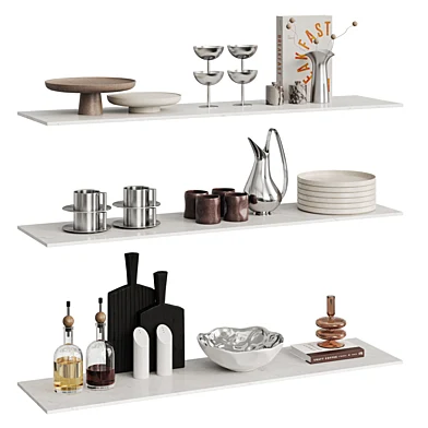 Tableware for shelves and cabinets S02