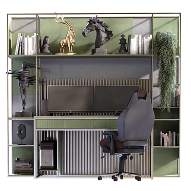 worktable set with sculpture set 772