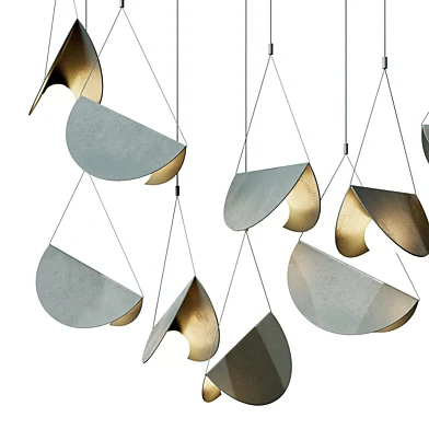 White Glider Minimalist Line Pendant Light 10