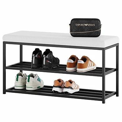 Shoe rack for the hallway