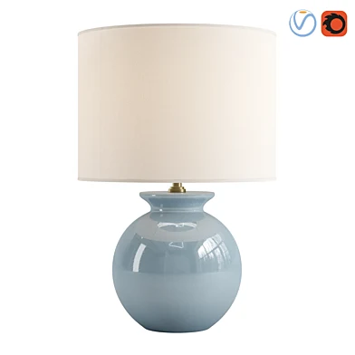 Mccoy Ceramic Globe - Table Lamp