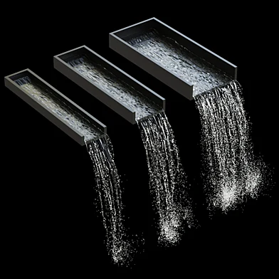 Realistic 3D Waterfalls Pack function 005
