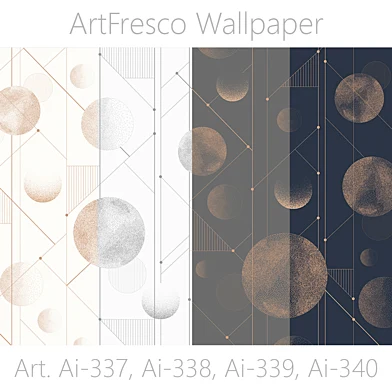 ArtFresco Wallpaper - Дизайнерские бесшовные фотообои Art. Ai-337, Ai-338, Ai-339, Ai-340 OM