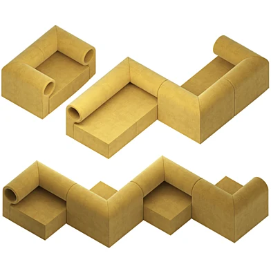 The modular sofa yanko design