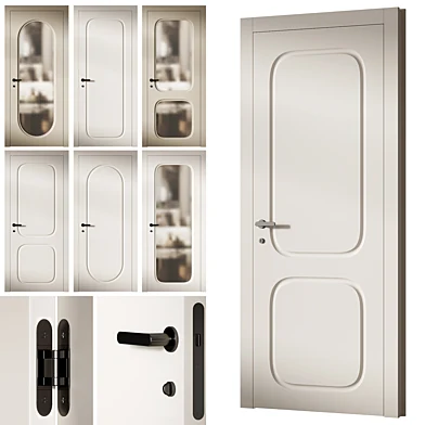 Interior doors set Window