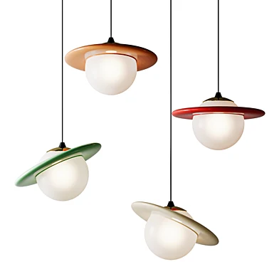 Colorful Small Planet Glass Pendant Light