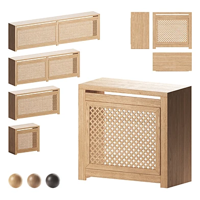 Windowsill and Radiator Cover Set 011