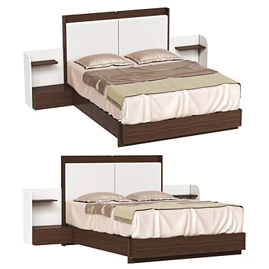 King Solid Wood Bed