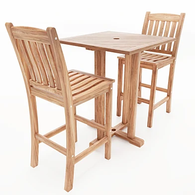 Oasis Bar Chair an Table