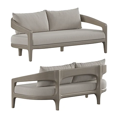 SNOC Whale Ash Outdoor Sofa