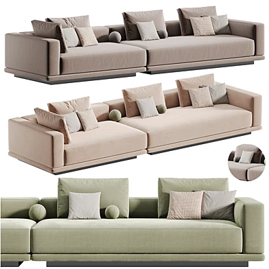 Horizonte 02 Sofa By Minotti