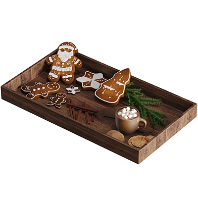 Новогодний декоративный набор | Decor set christmas