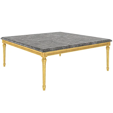 Art 14636 Square coffee table by Modenese Gastone Interiors