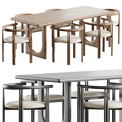 ELLIOT DINING CHAIR  and Dining table